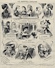 Карикатура в газете Le Charivari [12 июня 1867]