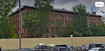 Вид здания развесной Товарищества Караван перед сносом в 2019 году (Источник: Яндекс панорамы)